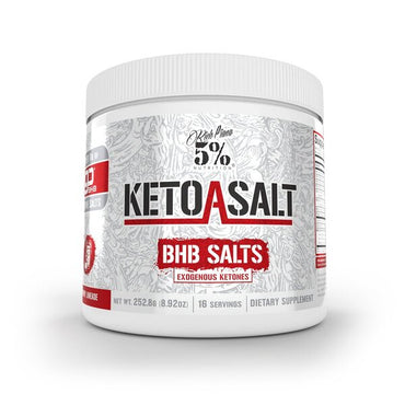 5% Nutrition, Keto aSALT con sales goBHB - Serie Legendaria, lima de cereza - 252 g