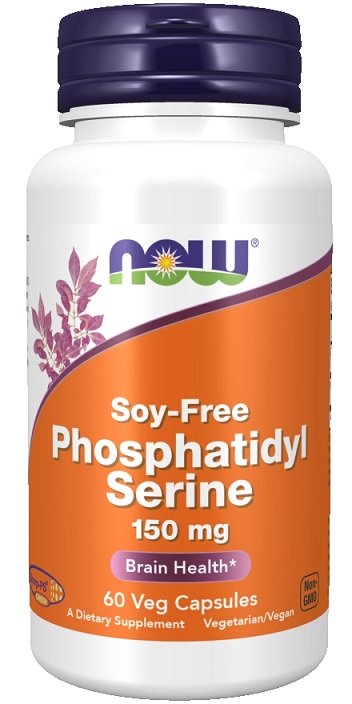 NOW Foods, Phosphatidyl Serine, 150mg Soy Free - 60 vcaps