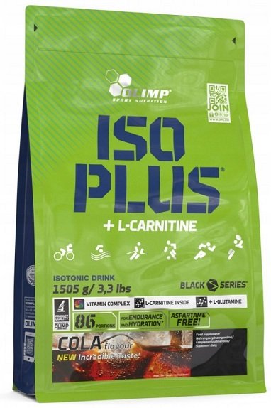 Olimp Nutrition, Iso Plus, Cola - 1505g