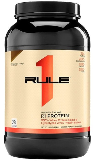 Rule One, R1 Protein Naturally Flavored, Chocolate Fudge - 902g
