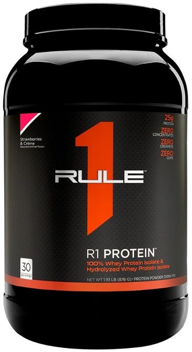 Rule One, R1 Protein, Strawberries & Creme - 876g