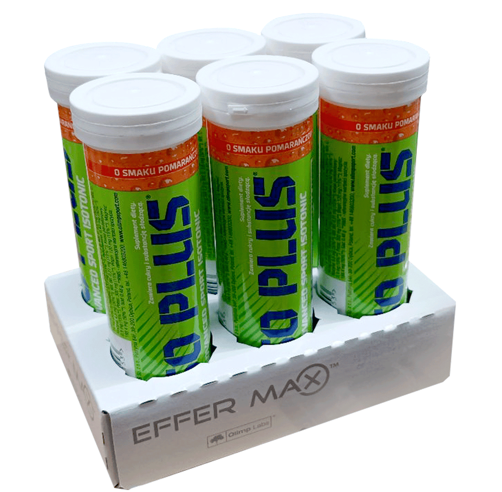 Olimp Nutrition, Iso Plus Effervescent, Orange - 6 x 10 tabs