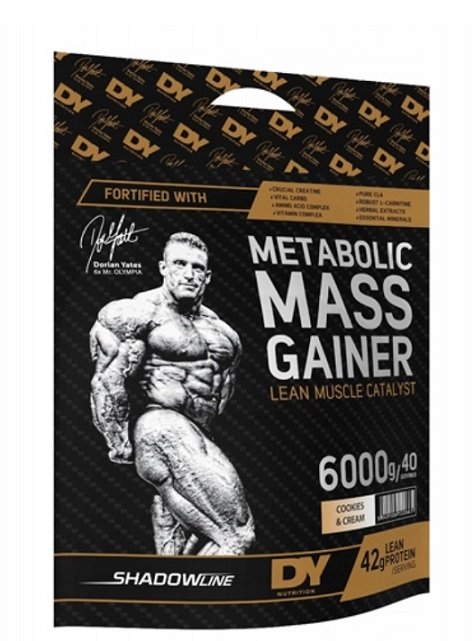 Dorian Yates, Metabolic Mass Gainer, Cookies & Cream - 6000g