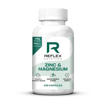 Reflex Nutrition, Zinc & Magnesium - 100 caps