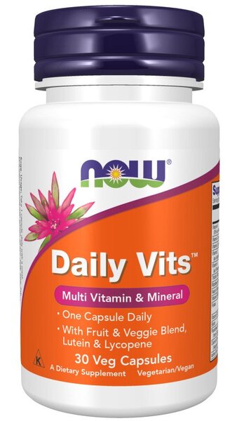 NOW Foods, Daily Vits - 30 vcaps