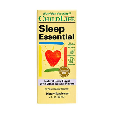 Child Life, Sleep Essential, Natural Berry with Other Natural Flavors - 59 ml.