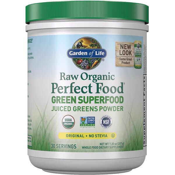 Garden of Life, Raw Organic Perfect Food Green Superfood, Original - 207g
