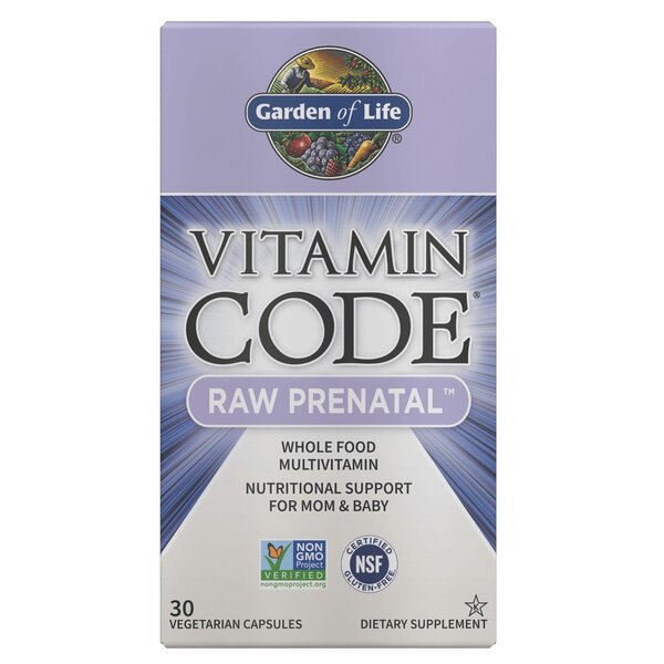 Garden of Life, Vitamin Code Raw Prenatal - 30 vcaps