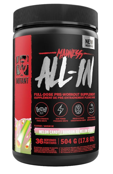 Mutant, Madness All-In, Melon Candy - 504g