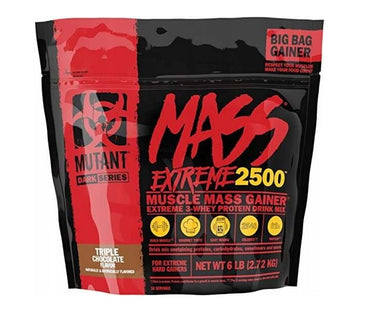 Mutant, Mutant Mass Extreme 2500, Triple Chocolate - 2720g