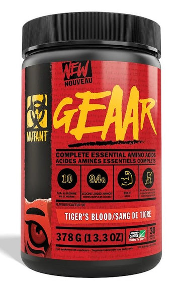 Mutant, GEAAR, Tiger's Blood - 378g