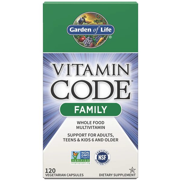 Garden of Life, Vitamin Code Family - 120 vcaps