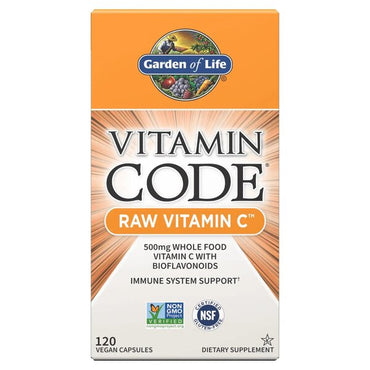 Garden of Life, Vitamin Code Raw Vitamin C - 120 vegan caps