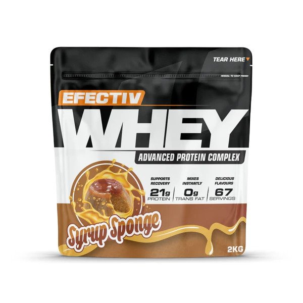 Efectiv Nutrition, Whey Protein, Syrup Sponge - 2000g