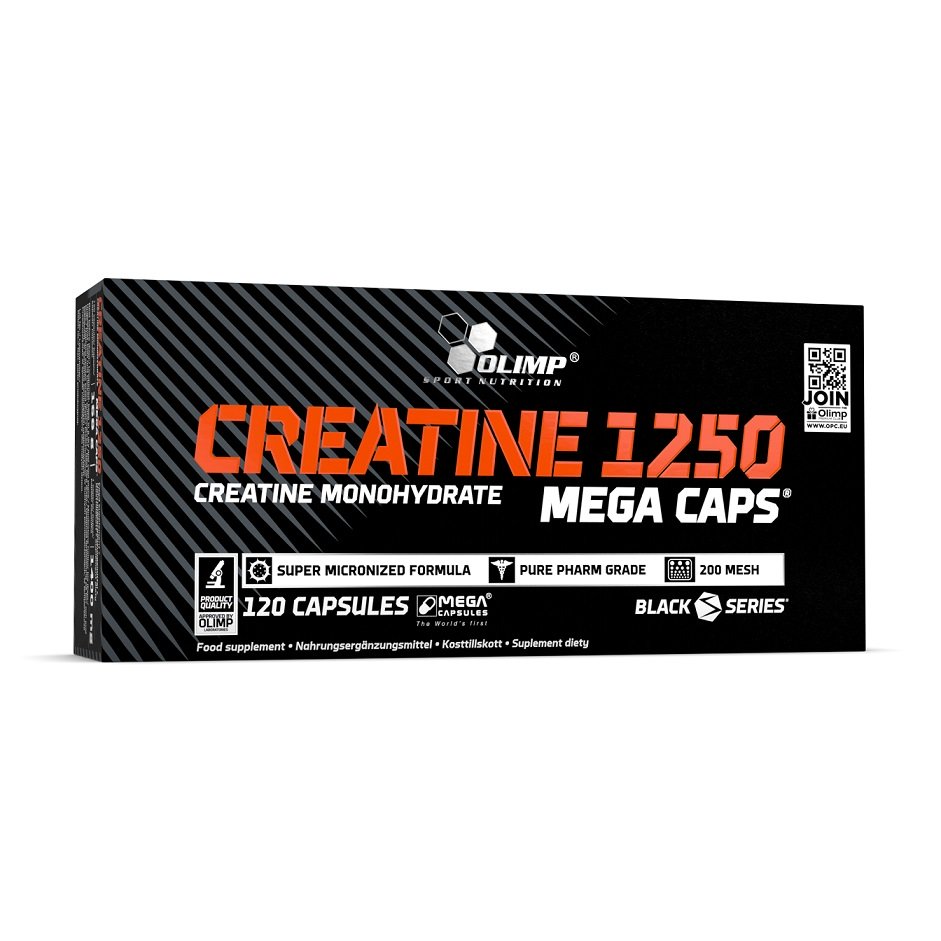 Olimp Nutrition, Creatine 1250 Mega Caps - 120 caps