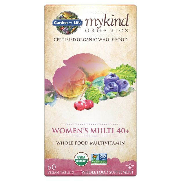 Garden of Life, Mykind Organics Women's Multi 40+ - 60 vegan tablets
