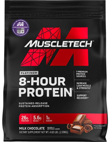 MuscleTech, Platinum 8-Hour Protein, Chocolate - 2090g