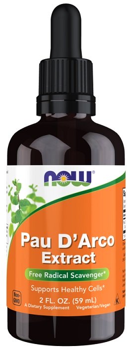 NOW Foods, Pau D'Arco Extract - 59 ml.