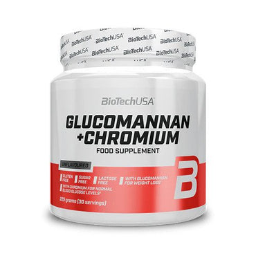 Biotechusa, Glucomannan + Chrom – 225 g
