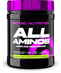 SciTec, All Aminos, Green Tea Raspberry - 340g
