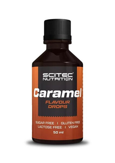 SciTec, Flavour Drops, Caramel - 50 ml.
