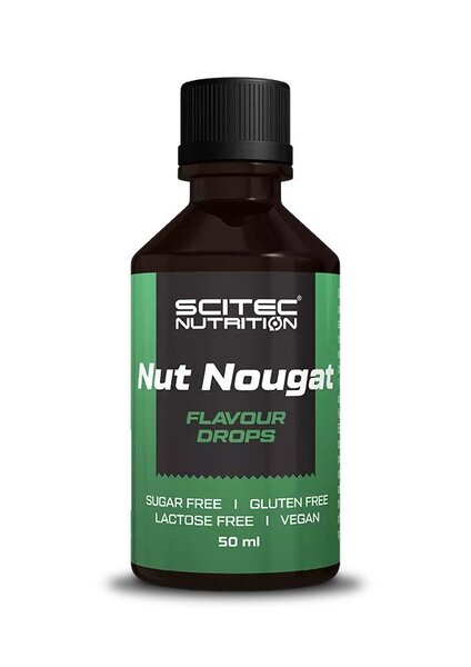 SciTec, Flavour Drops, Nut Nougat - 50 ml.