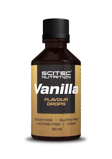 SciTec, Flavour Drops, Vanilla - 50 ml.