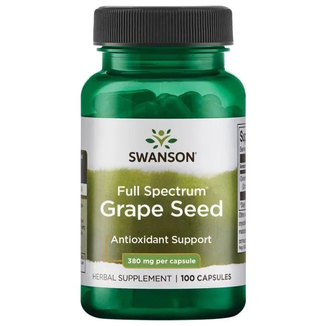 Swanson, Full Spectrum Grape Seed, 380mg - 100 caps