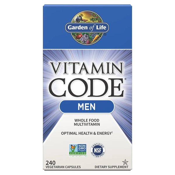 Garden of Life, Vitamin Code Men - 240 vcaps