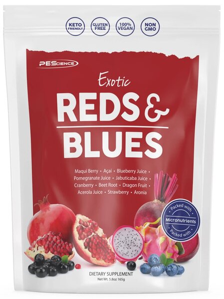 PEScience, Exotic Reds & Blues - 165g