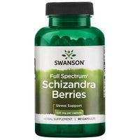 Swanson, Full Spectrum Schizandra Berries, 525mg - 90 caps