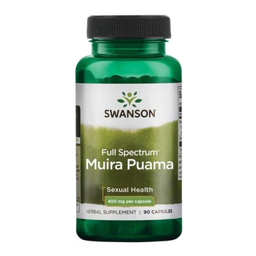 Swanson, Full Spectrum Muira Puama, 400mg - 90 caps