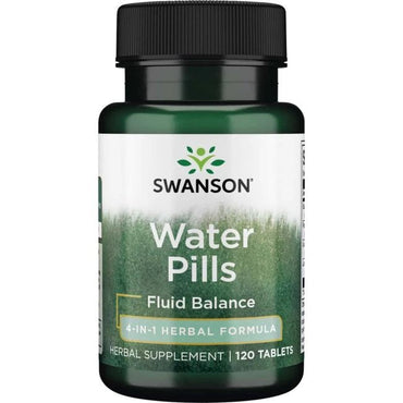 Swanson, wassertabletten – 120 tabletten