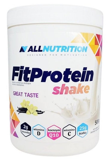 Allnutrition, Fit Protein Shake, Vanilla - 500g