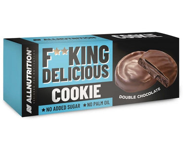 Allnutrition, Fitking Delicious Cookie, Double Chocolate - 128g
