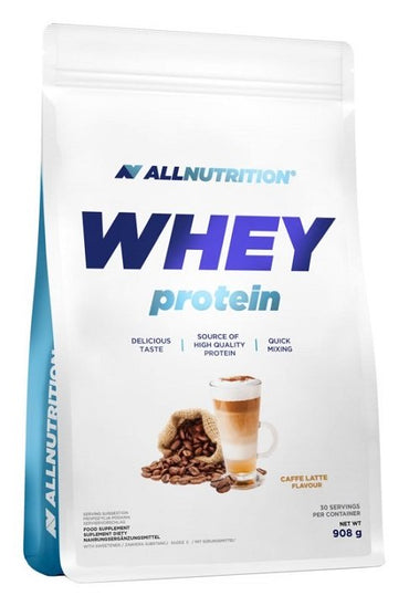 Allnutrition, Whey Protein, Caffe Latte - 908g