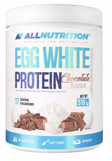 Allnutrition, Egg White Protein, Chocolate - 510g