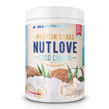 Allnutrition, nutlove proteinshake, coco crunch - 630g