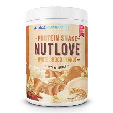 Allnutrition, Nutlove Protein Shake, White Choco Peanut - 630g