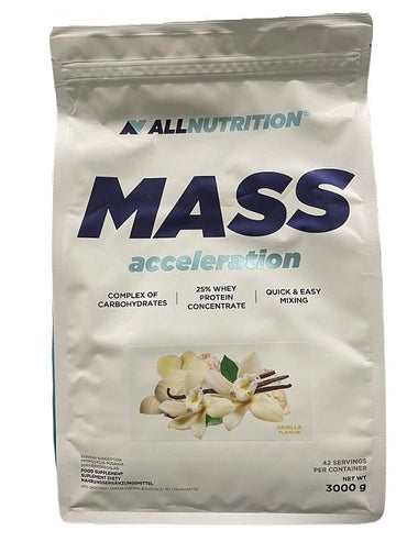 Allnutrition, Mass Acceleration, Vanilla - 3000g