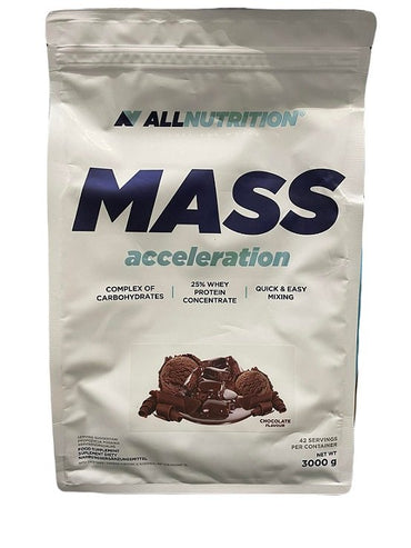 Allnutrition, Mass Acceleration, Chocolate - 3000g
