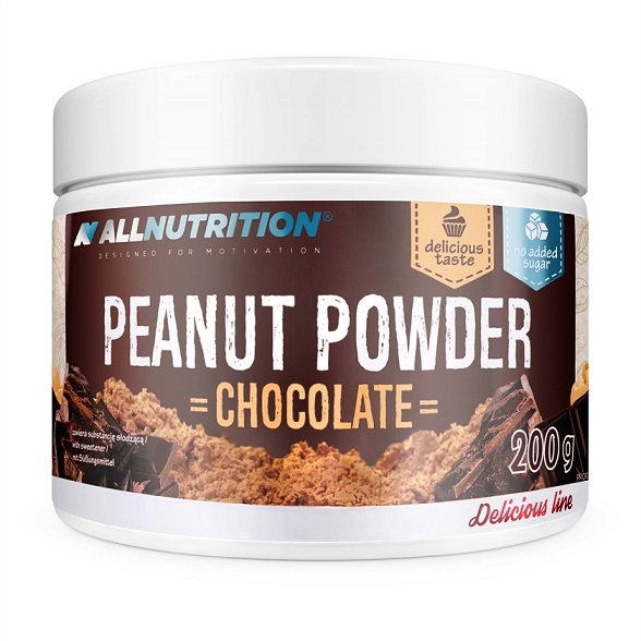 Allnutrition, Peanut Powder, Chocolate - 200g