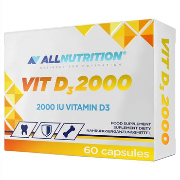 Allnutrition, Vit D3 2000, 2000 IU - 60 caps