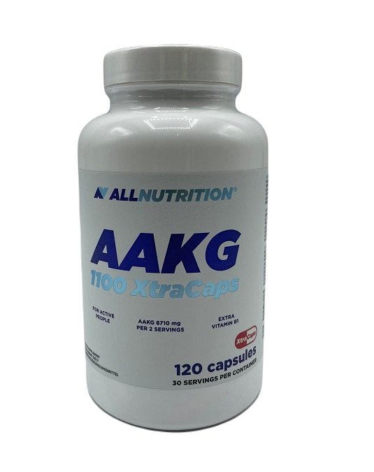 Allnutrition, AAKG 1100 XtraCaps - 120 kapslar