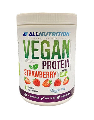 Allnutrition, Vegan Protein, Strawberry - 500g