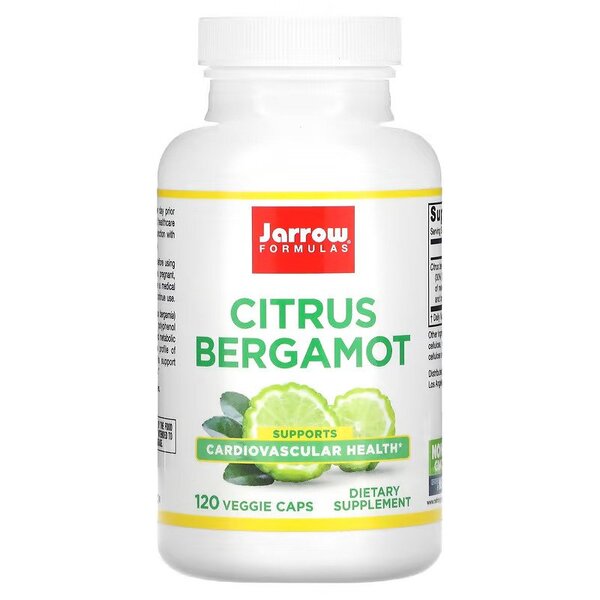 Jarrow Formulas, Citrus Bergamot - 120 vcaps