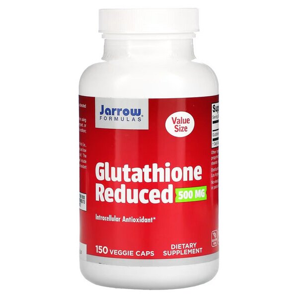 Jarrow Formulas, Glutathione Reduced, 500mg - 150 vcaps