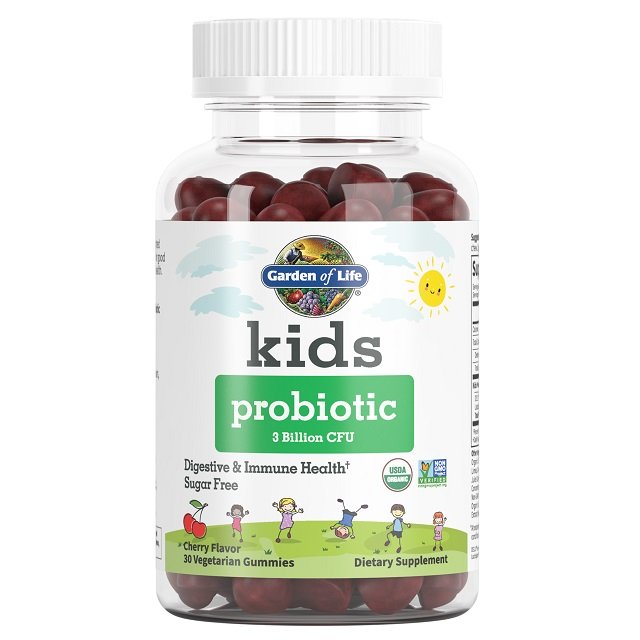 Garden of Life, Kids Probiotic, 3 Billion CFU (Cherry) - 30 gummies