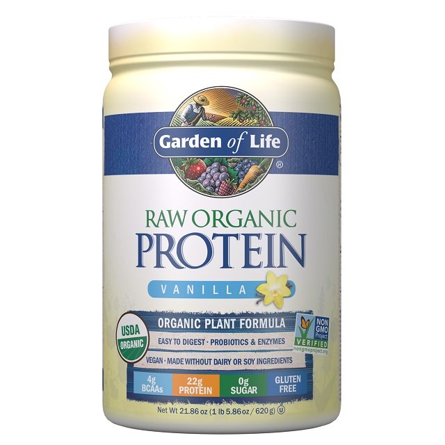 Garden of Life, Raw Organic Protein, Vanilla - 620g