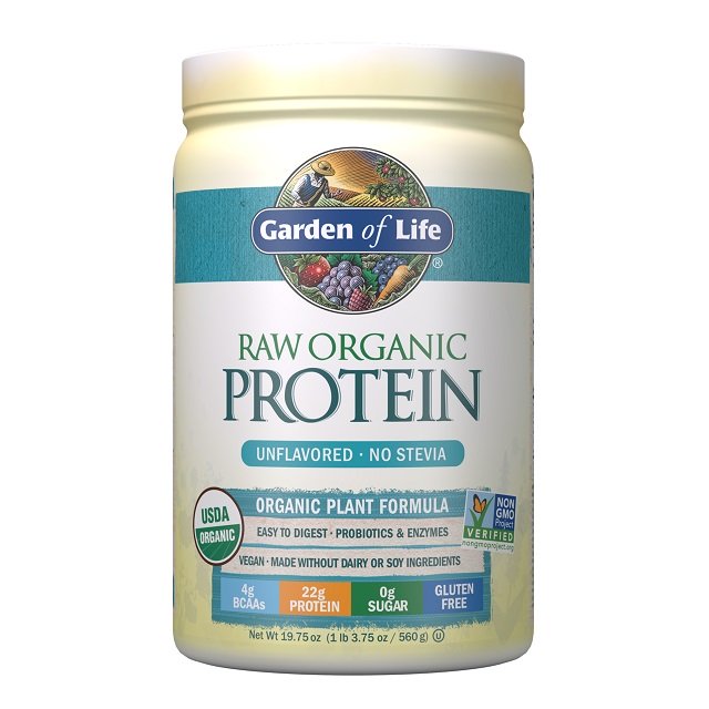 Garden of Life, Raw Organic Protein, Unflavored - 560g